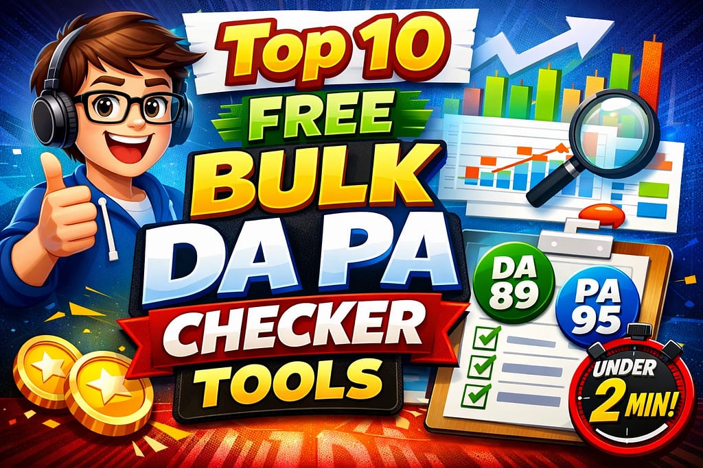 Bulk DA PA Checker tool
