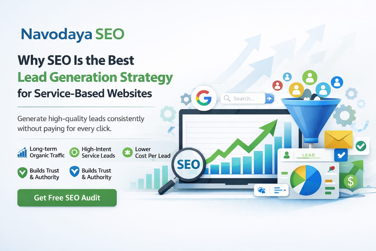 Why SEO Is the Best Lead Generation Strategy for Service-Based Websites
